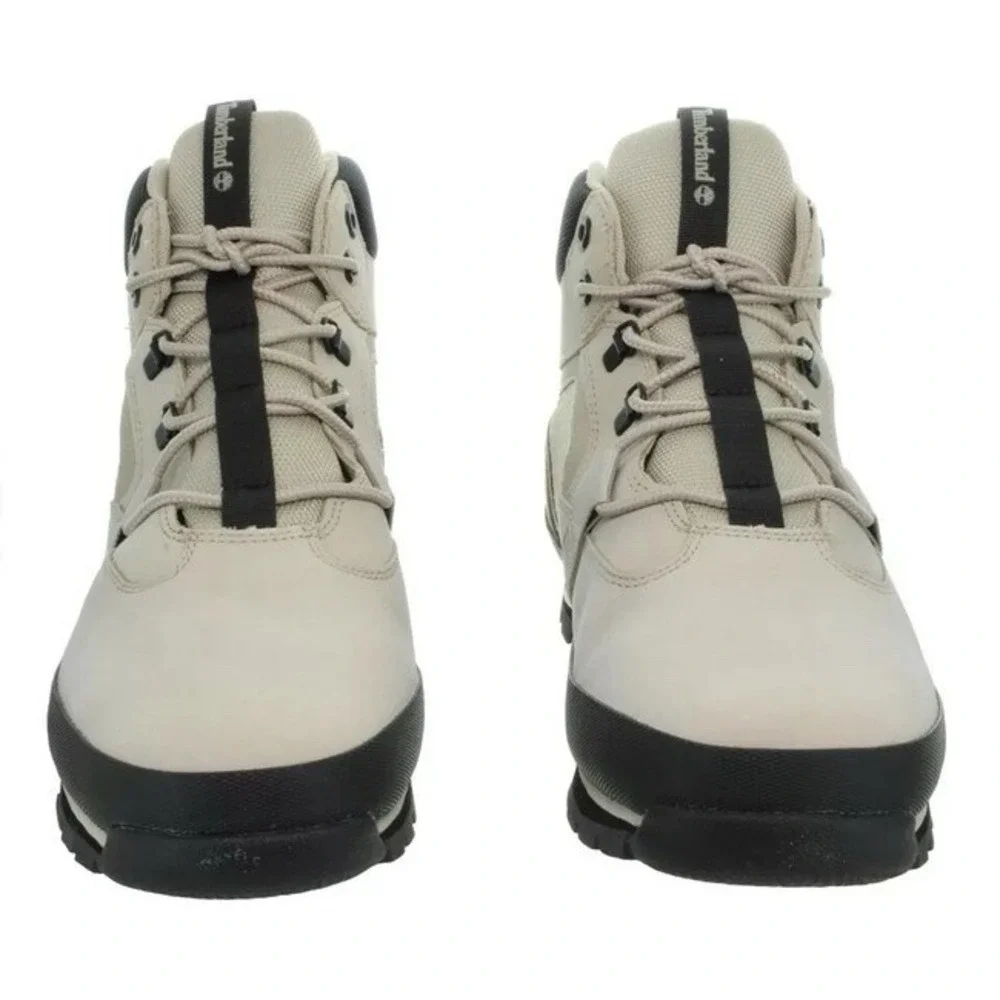 Timberland Euro Hiker Junior Size‎ 4.5 Boys Mid Taupe Nubuck Boots 0A6647
